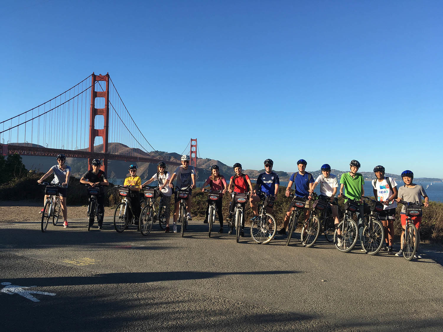 Cycling the Golden Gate bridge Cycling the Golden Gate bridge