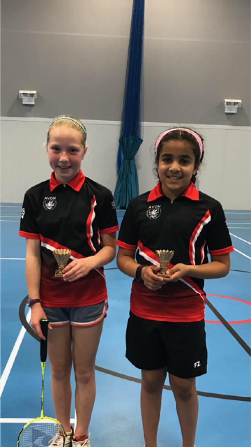 Avon Badminton competition winners Avon Badminton competition winners
