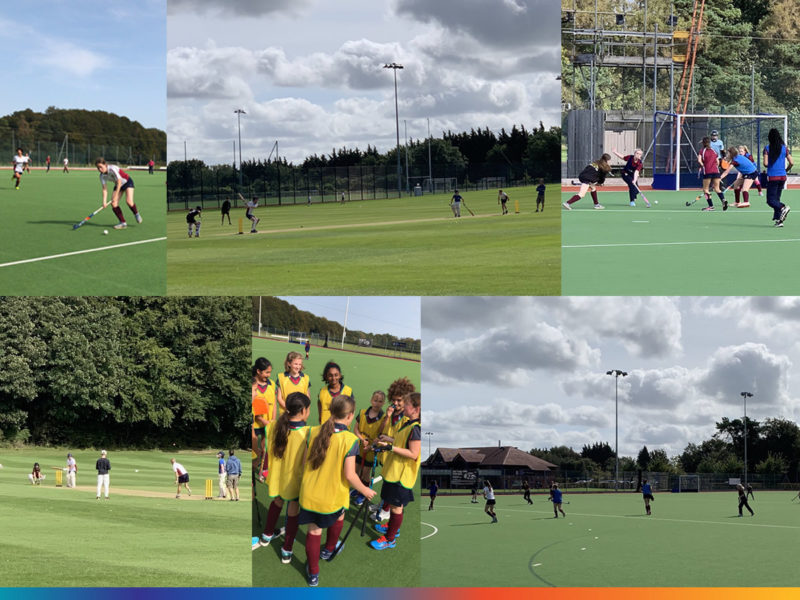Cricket and hockey at BGS Failand Cricket and hockey at BGS Failand